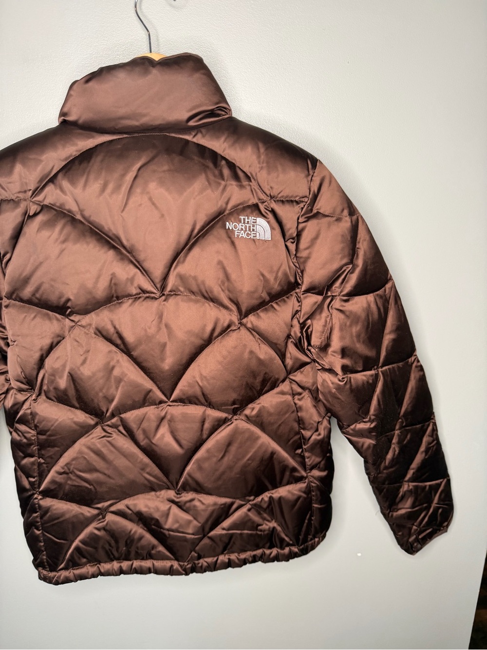 The North Face Chocolate Brown Puffer - Picture 9 of 10